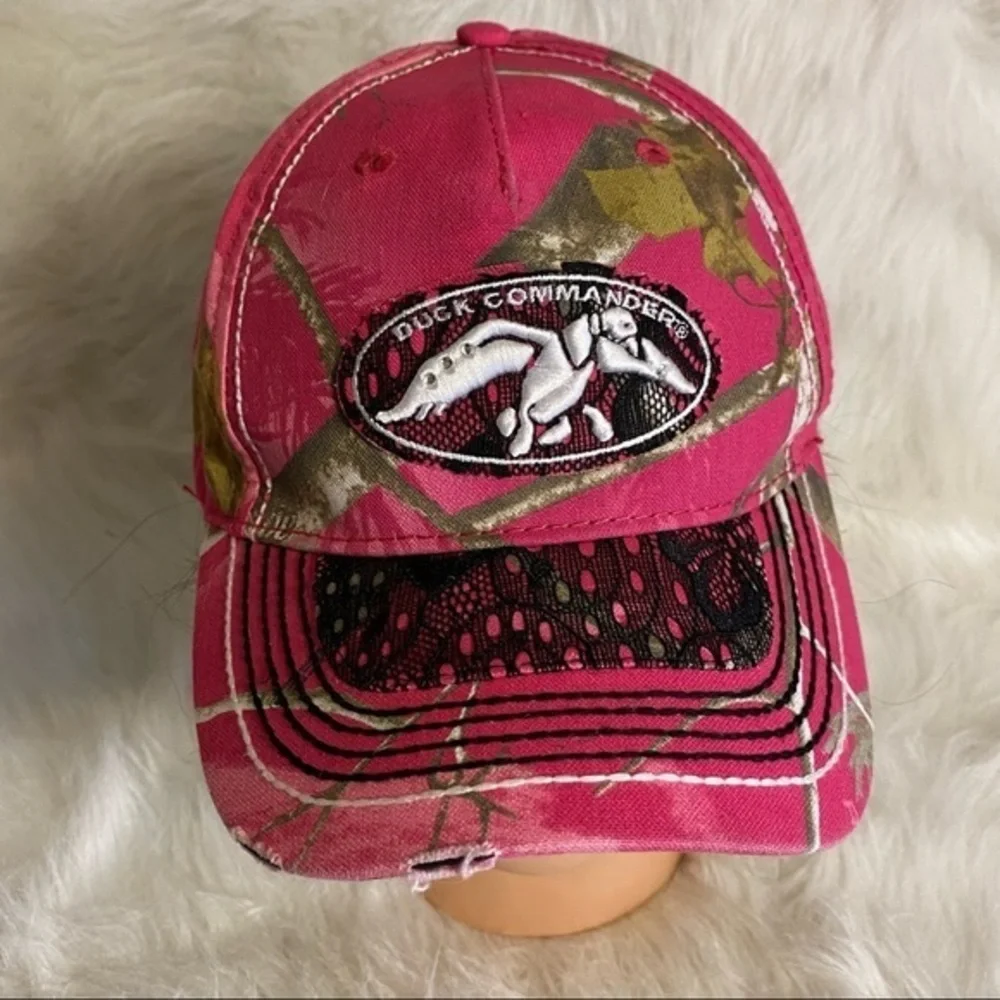 Paramount Outdoors Hat‎ Women’s Pink Duck Commander One Size